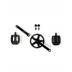 Plato biela y pedales para KART BERG (Crank Set 140. 36T)