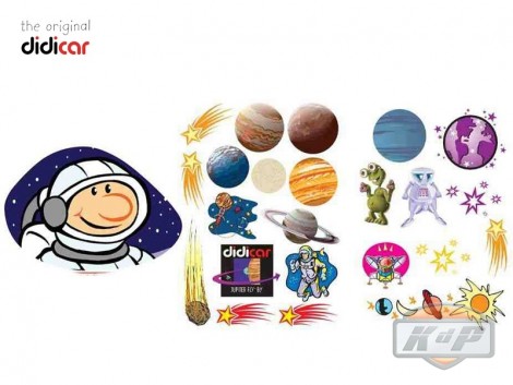 Pegatinas Didicar Rocket Sticker Pack
