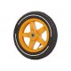 Rueda Completa buddy Wheel ORANGE 12.5x2.25-8 slick, BUDDY PRO