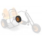 Rueda Completa naranja wheel orange 400/100-8 slick