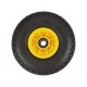 Rueda Completa wheel yellow 3.00-4 medio