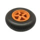 wheel 5-spoke orange 4.80/400-8 BLOCK (RUEDA COMPLETA)