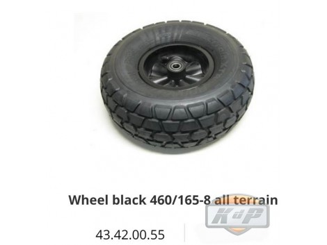Rueda Completa Wheel Black 460/165-8 ALL TERRAIN