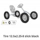 Accesorio neumático de Berg Toys. Apto para Buddy Orange y White