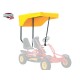 Techo de lona para la Bicicleta Familiar Berg Clipper. Berg Toys